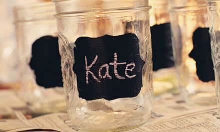 DIY Chalkboard Labels for Jars - How To Make Chalkboard Labels Tutorial for Crafts Projects