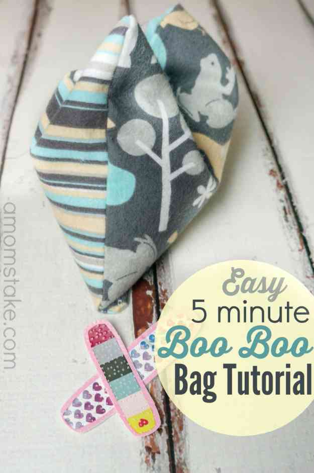 Sewing Projects for Kids | DIY Heating Pad Tutorial #sewingideas #sewingprojects