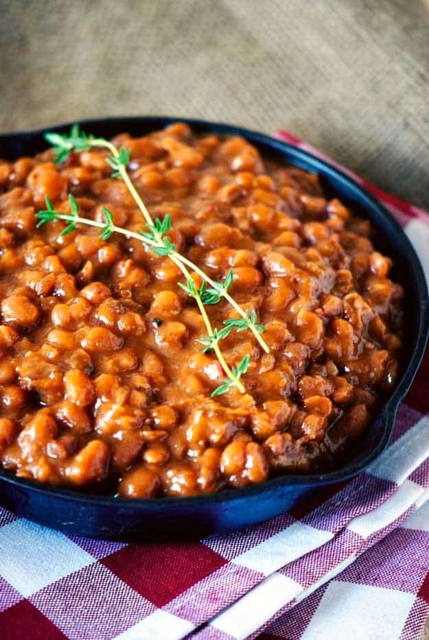 Baked Beans 4th of July Recipe at #fourthofjuly
