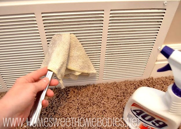 DIY Cleaning Hacks for the Home | How to Clean Air Vents | DIY Projects & Crafts by DIY JOY at http://diyjoy.com/cleaning-tips-life-hacks