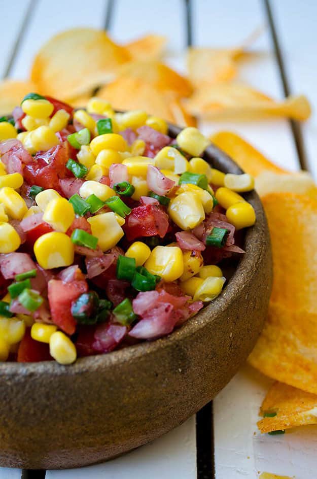 Easy Party Food Ideas | Best Salsa Recipe for a Crowd | DIY Projects and Crafts by DIY JOY #appetizers #partyfood #recipes
