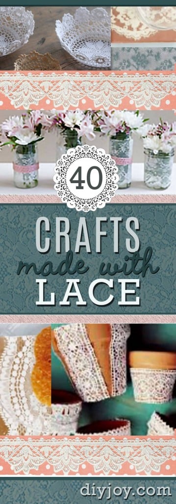 DIY Projects Made With Lace