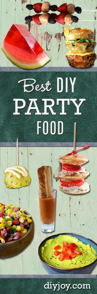 Best DIY Party Food Ideas and Recipes at #fourthofjuly