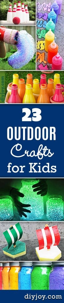 Fun Outdoor Crafts For Kids | Summer Crafts Ideas for Kids to Make at Home and DIY Projects for Children