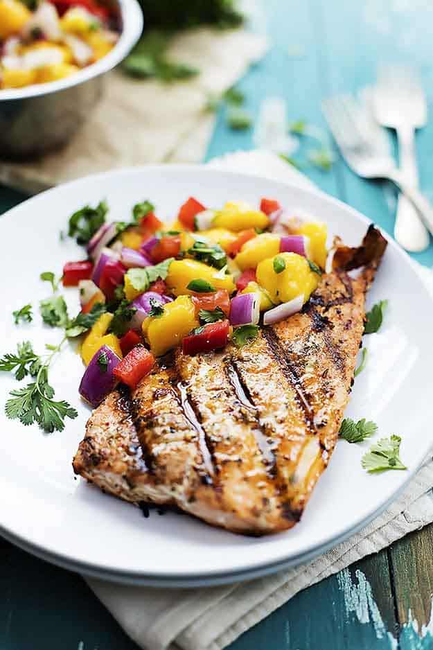 Healthy Fish Recipes for Summer | BBQ Salmon Recipe Ideas | DIY Projects & Crafts by DIY JOY at http://diyjoy.com/grilling-recipes-diy-bbq-ideas