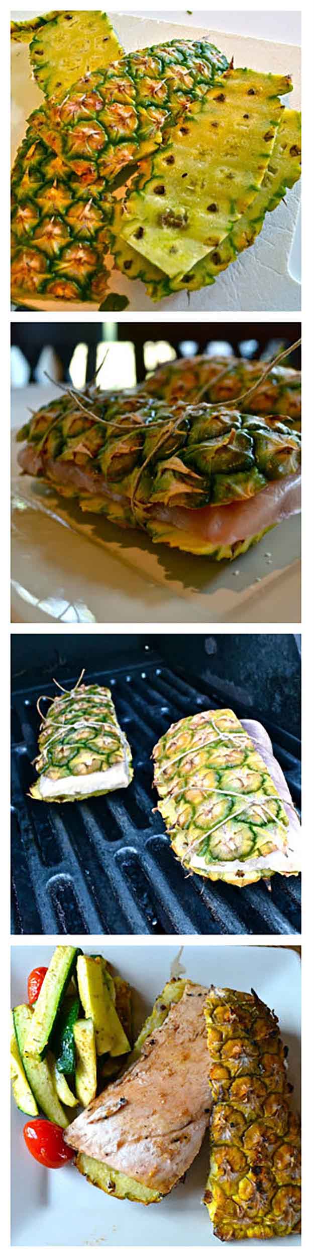 Healthy Fish Grilling Recipes | Easy Paleo Grilling Summer Recipes | Pineapple Plank Grilled Fish | DIY Projects & Crafts by DIY JOY at http://diyjoy.com/grilling-recipes-diy-bbq-ideas