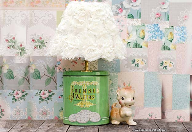 Easy DIY Projects & Lighting Ideas for the Home - Upcycled Tin Can Lamp - DIY Projects & Crafts by DIY JOY #diy #quickcrafts #crafts #easycraftss