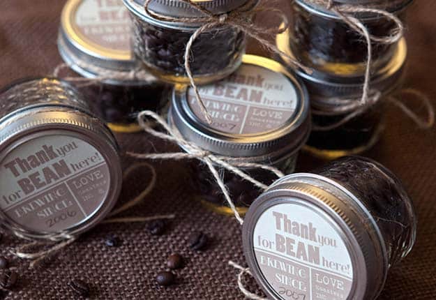 Cheap DIY Projects for Homemade Wedding Favors - Homemade Coffee Bean Wedding Favors - DIY Projects & Crafts by DIY JOY #diy #quickcrafts #crafts #easycraftss