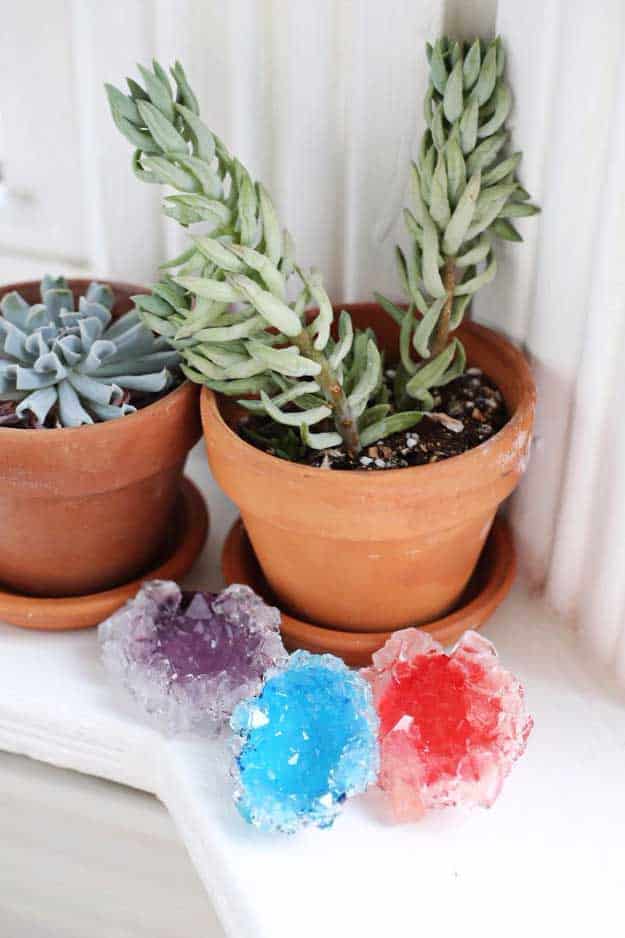 27 MORE Expensive Looking DIY Gifts. Crafts and DIY Gift Ideas for Him, for Her, for Family and Friends. Perfect for Birthday, Christmas, Mom and Dad. | Colorful Home Grown Crystals | http://diyjoy.com/homemade-diy-gifts-pinterest