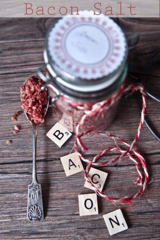 DIY Gifts For Men | Awesome Ideas for Your Boyfriend, Husband, Dad - Father , Brother Cool Homemade DIY Crafts Men Love to Receive for Christmas, Birthdays, Anniversaries and Valentine’s Day | Bacon Salt #diygifts #diyideas #crafts