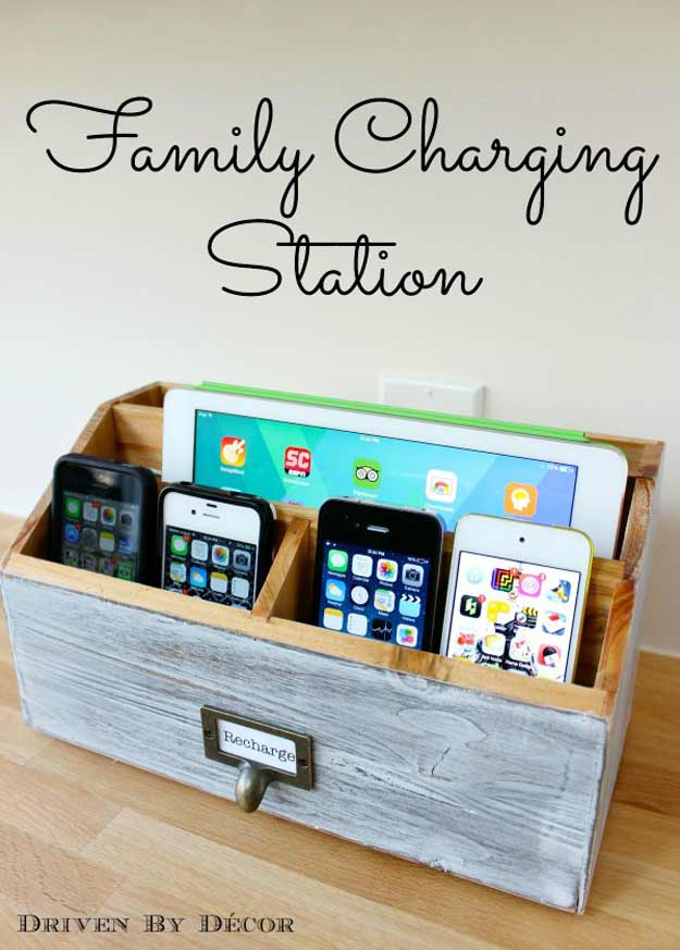 DIY Gifts for Your Parents | Cool and Easy Homemade Gift Ideas That Mom and Dad Will Love | Creative Christmas Gifts for Parents With Step by Step Instructions | Crafts and DIY Projects by DIY JOY | Charging-Station #diy #diygifts #christmasgifts
