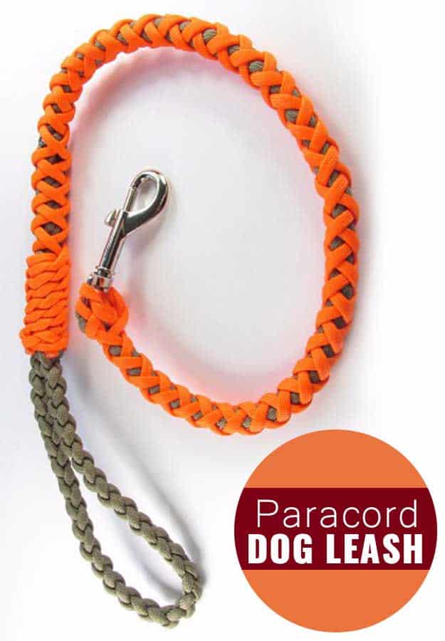 Awesome Crafts for Men and Manly DIY Project Ideas Guys Love - Fun Gifts, Manly Decor, Games and Gear. Tutorials for Creative Projects to Make This Weekend | Paracord Dog Leash #diy #craftsformen #guys #giftsformen