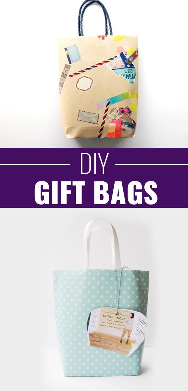 DIY Gift Wrapping Ideas - How To Wrap A Present - Tutorials, Cool Ideas and Instructions | Cute Gift Wrap Ideas for Christmas, Birthdays and Holidays | Tips for Bows and Creative Wrapping Papers | DIY-Gift-Bags #gifts #diys