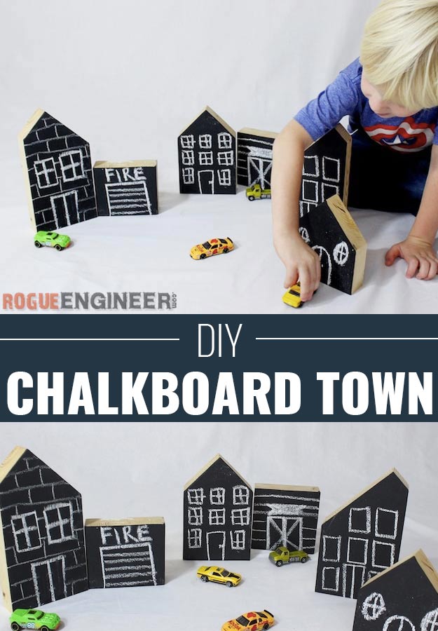DIY Christmas Gifts for Kids - Homemade Christmas Presents for Children and Christmas Crafts for Kids | Toys, Dress Up Clothes, Dolls and Fun Games | Step by Step tutorials and instructions for cool gifts to make for boys and girls | DIY Kids Chalkboard Town 