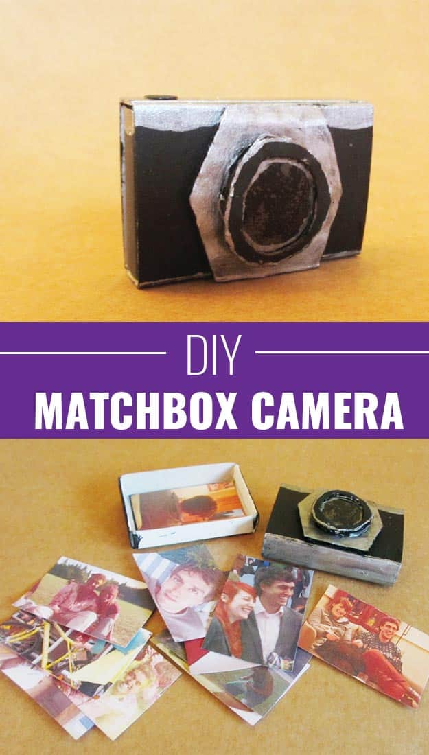 Fun Homemade Gifts for Friends | Cute DIY Stocking Stuffers for Christmas | Easy DIY Crafts Ideas | DIY Matchbox Camera #diy #diychristmas