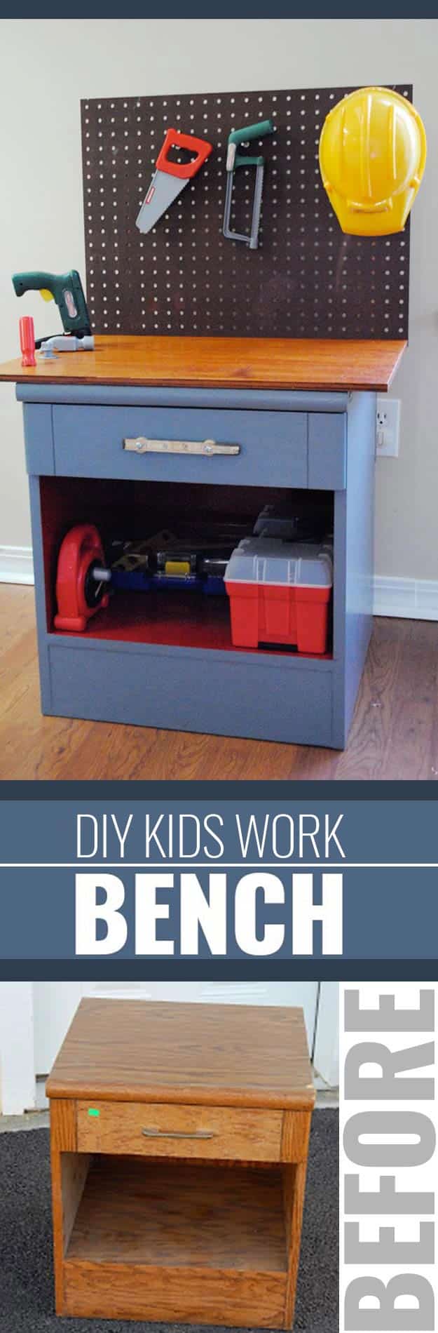 DIY Christmas Gifts for Kids - Homemade Christmas Presents for Children and Christmas Crafts for Kids | Toys,  Dress Up Clothes, Dolls and Fun Games |  Step by Step tutorials and instructions for cool gifts to make for boys and girls |  Kiddie Workbench |  http://diyjoy.com/diy-christmas-gifts-for-kids