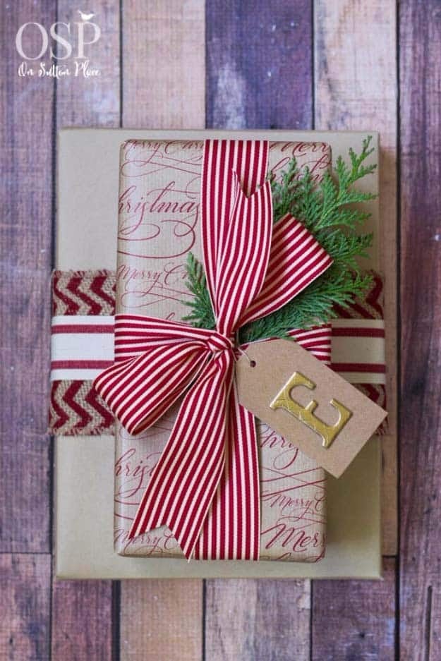 DIY Gift Wrapping Ideas - How To Wrap A Present - Tutorials, Cool Ideas and Instructions | Cute Gift Wrap Ideas for Christmas, Birthdays and Holidays | Tips for Bows and Creative Wrapping Papers | One Stop Christmas Gift Wrapping Ideas #gifts #diys