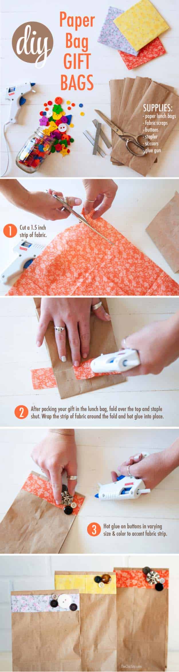 DIY Gift Wrapping Ideas - How To Wrap A Present - Tutorials, Cool Ideas and Instructions | Cute Gift Wrap Ideas for Christmas, Birthdays and Holidays | Tips for Bows and Creative Wrapping Papers | Paper Bag Gift Wrap #gifts #diys