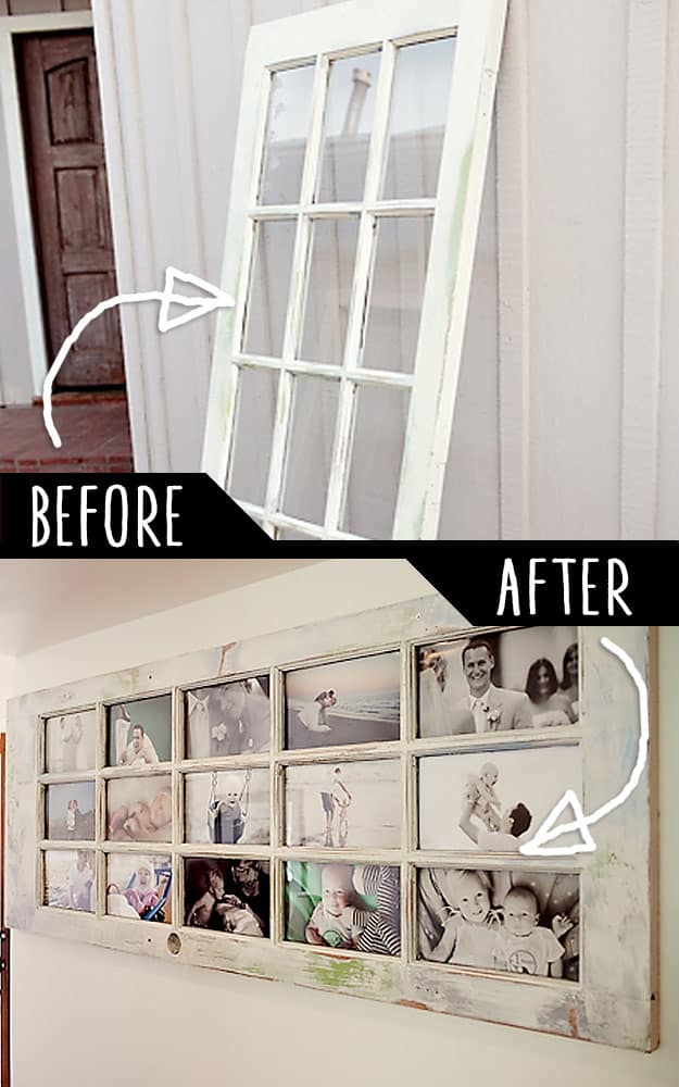 DIY Furniture Hacks | An Old Door into A Life Story | Cool Ideas for Creative Do It Yourself Furniture | Cheap Home Decor Ideas for Bedroom, Bathroom, Living Room, Kitchen - http://diyjoy.com/diy-furniture-hacks