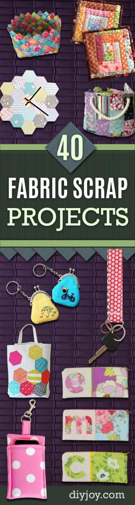 49 Crafty Ideas for Leftover Fabric Scraps - Page 2 of 10 - DIY Joy