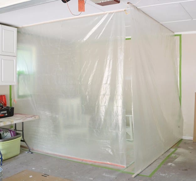 DIY Projects Your Garage Needs -DIY Garage Paint Booth - Do It Yourself Garage Makeover Ideas Include Storage, Organization, Shelves, and Project Plans for Cool New Garage Decor http://diyjoy.com/diy-projects-garage