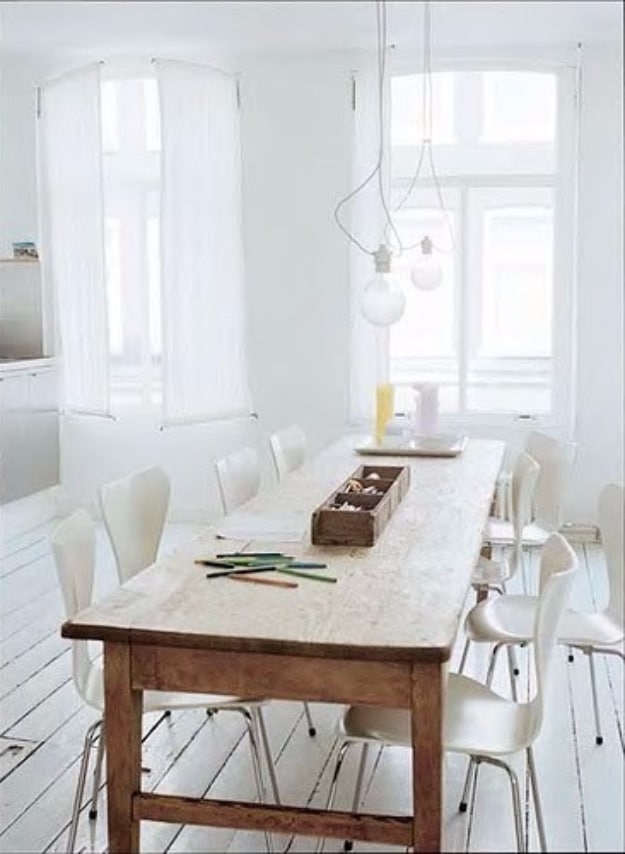 DIY Dining Room Table Projects - Knock Out A Farm Table For $50 - Creative Do It Yourself Tables and Ideas You Can Make For Your Kitchen or Dining Area. Easy Step by Step Tutorials that Are Perfect For Those On A Budget http://diyjoy.com/diy-dining-room-table-projects