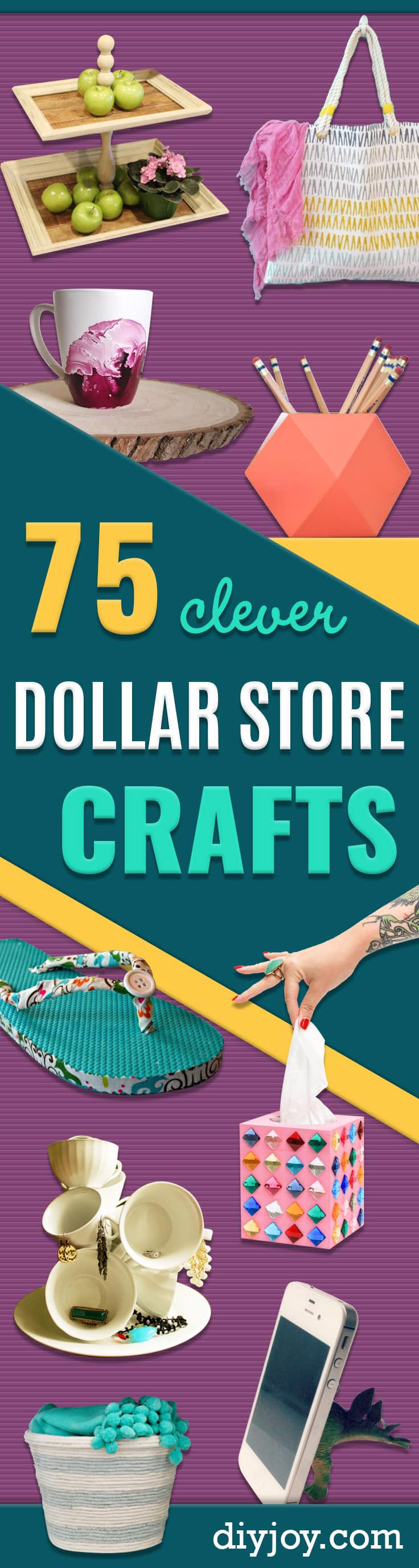 The 75 Absolute Best Dollar Store Crafts Ever