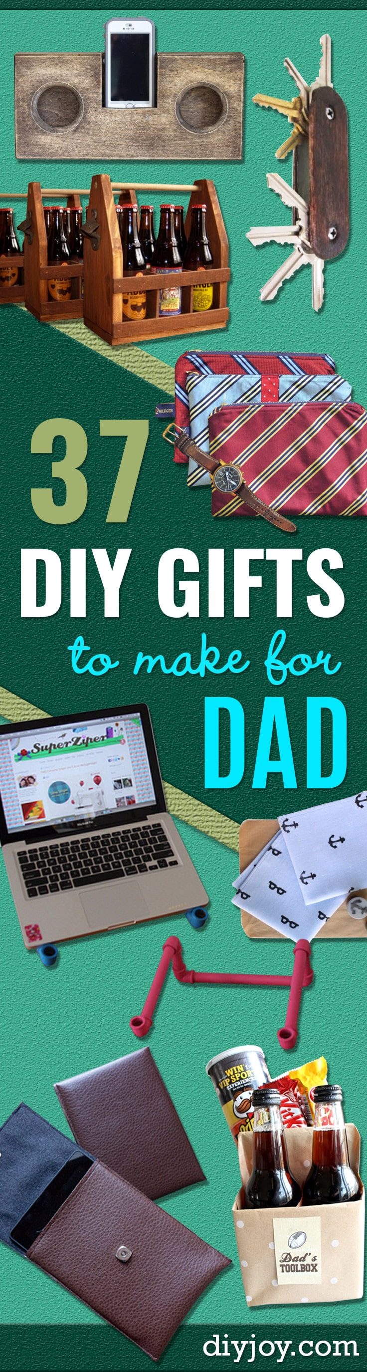 37 Awesome DIY Gifts To Make For Dad