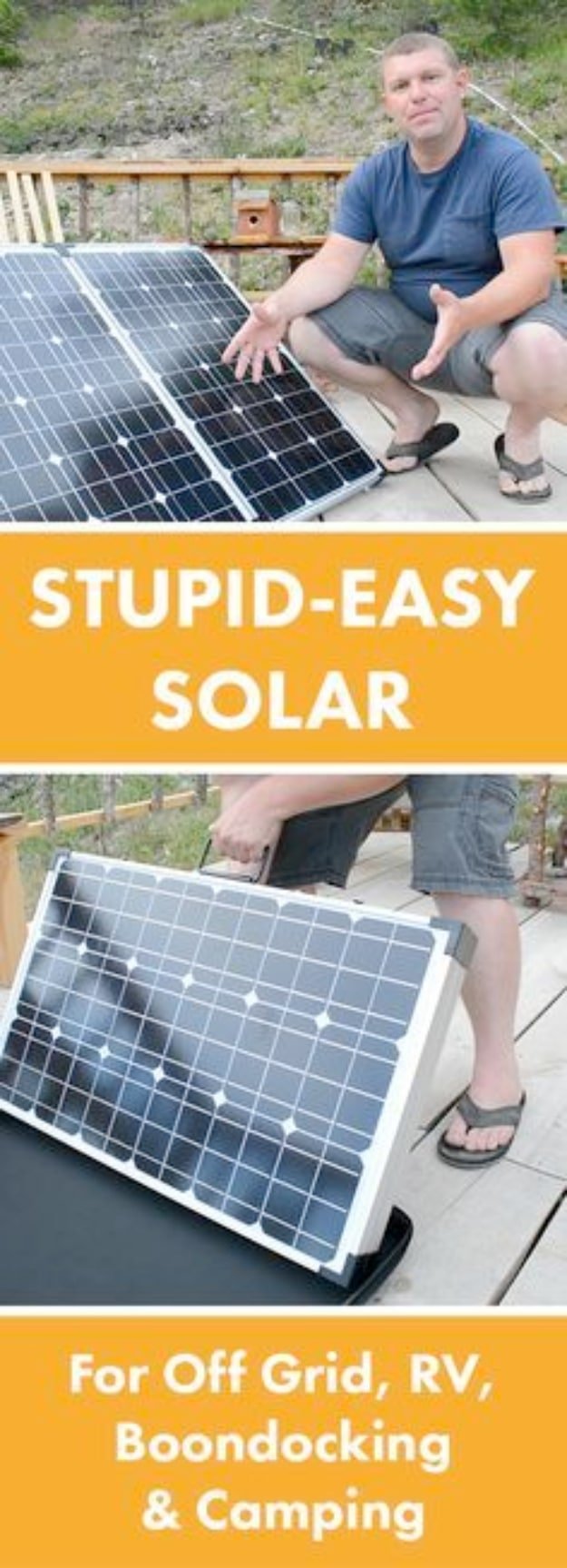 DIY Solar Powered Projects - Easy Portable Solar Panels - Easy Solar Crafts and DYI Ideas for Making Solar Power Things You Can Use To Save Energy - Step by Step Tutorials for Making Things Without Batteries - DIY Projects and Crafts for Men and Women 