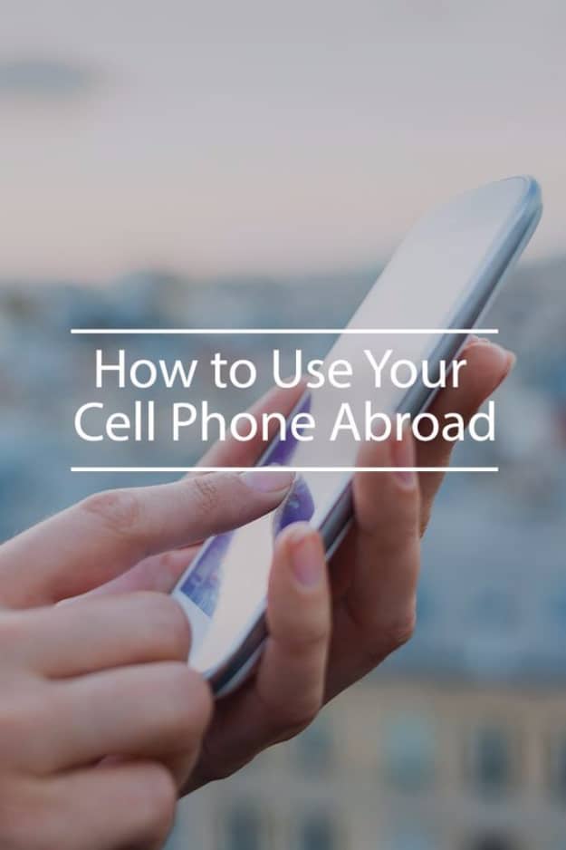 DIY Phone Hacks - Using Your Phone Abroad - Cool Tips and Tricks for Phones, Headphones and iPhone How To - Make Speakers, Change Settings, Know Secrets You Can Do With Your Phone By Learning This Cool Stuff - DIY Projects and Crafts for Men and Women http://diyjoy.com/diy-iphone-hacks