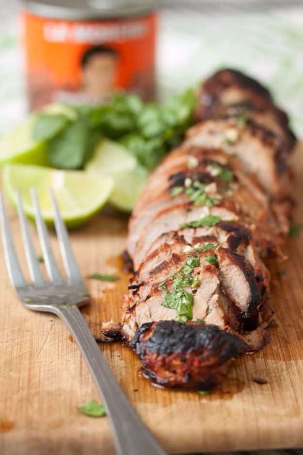 Best Easter Dinner Recipes - Chipotle Honey Lime Pork Tenderloin - Easy Recipe Ideas for Easter Dinners and Holiday Meals for Families - Side Dishes, Slow Cooker Recipe Tutorials, Main Courses, Traditional Meat, Vegetable and Dessert Ideas - Desserts, Pies, Cakes, Ham and Beef, Lamb - DIY Projects and Crafts by DIY JOY 