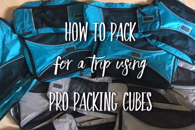 Packing Tips for Travel - Pack For A Trip With Packing Cubes - Easy Ideas for Packing a Suitcase To Maximize Space - Tricks and Hacks for Folding Clothes, Storing Toiletries, Shampoo and Makeup - Keep Clothing Wrinkle Free in Your Bag http://diyjoy.com/packing-tips-travel