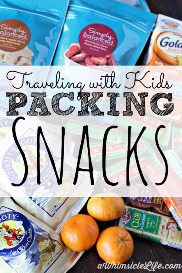 Packing Tips for Travel - Pack Snacks For Travel - Easy Ideas for Packing a Suitcase To Maximize Space - Tricks and Hacks for Folding Clothes, Storing Toiletries, Shampoo and Makeup - Keep Clothing Wrinkle Free in Your Bag http://diyjoy.com/packing-tips-travel