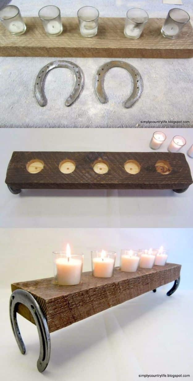 country candle holder crafts craft sell diy decor rustic easy diyjoy