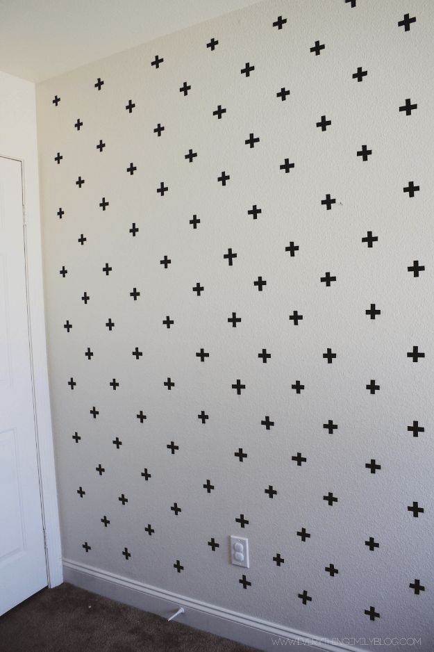 DIY Hacks for Renters - DIY Washi Tape Wall Decals - Easy Ways to Decorate and Fix Things on Rental Property - Decorate Walls, Cheap Ideas for Making an Apartment, Small Space or Tiny Closet Work For You - Quick Hacks and DIY Projects on A Budget - Step by Step Tutorials and Instructions for Simple Home Decor http://diyjoy.com/diy-hacks-renters