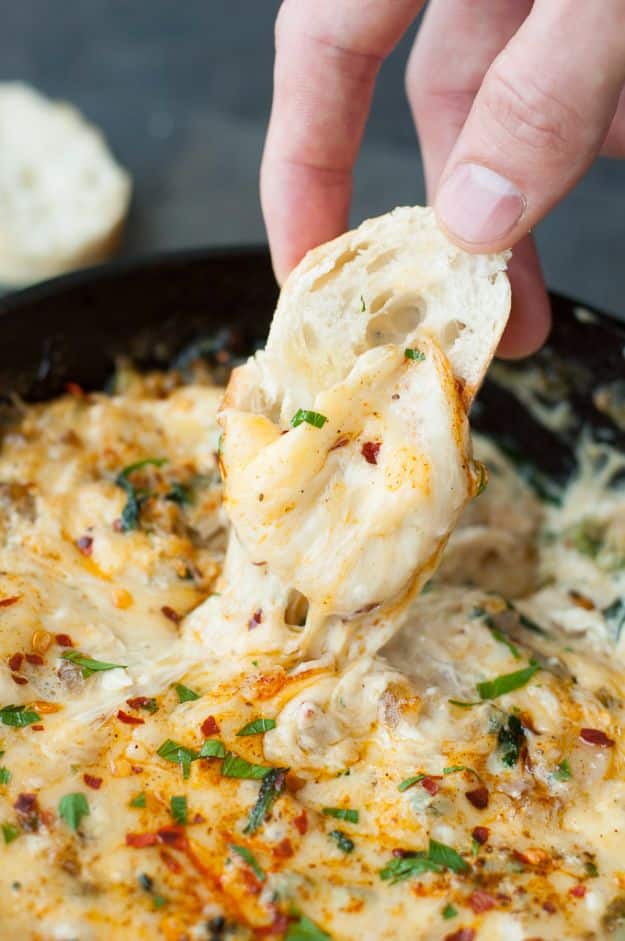 Best Dip Recipes - Baked Seafood Dip With Crab, Shrimp And Veggies - Easy Recipe Ideas for A Party Appetizer - Cold Recipe Ideas for Chips, Crockpot, Mexican Bean Dip, Desserts and Healthy Fruit Options - Italian Dressing and Ranch Dip Recipe Ideas 