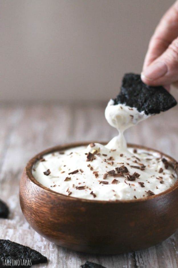 Best Dip Recipes - Oreo Cheesecake Dip - Easy Recipe Ideas for A Party Appetizer - Cold Recipe Ideas for Chips, Crockpot, Mexican Bean Dip, Desserts and Healthy Fruit Options - Italian Dressing and Ranch Dip Recipe Ideas 