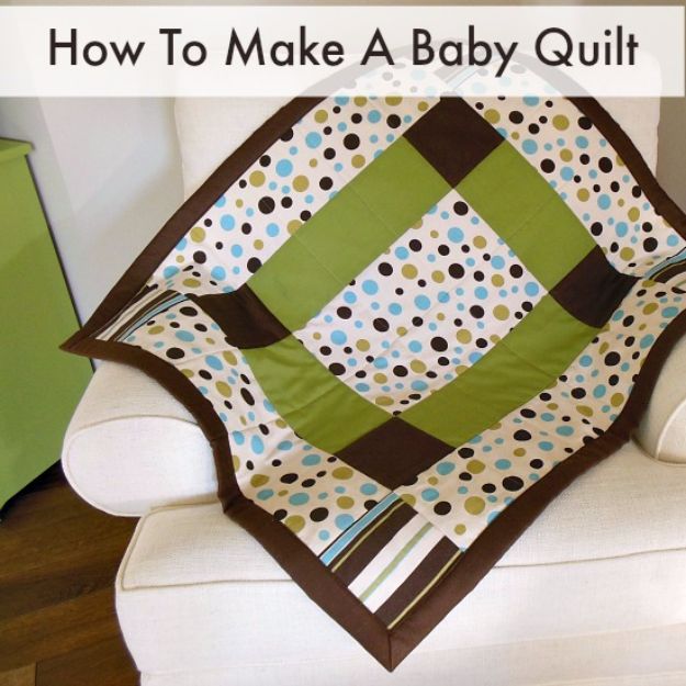 Best Quilts to Make This Weekend - Baby Quilt - Free Quilt Patterns and Quilting Tutorials - Quilting for Beginners and Sewing Ideas - DIY Baby Quilts, Printables, New and Easy Modern Quilts, Jelly Roll, Quilt Squares, Fat Quarters and Scrap Ideas #diy #quilting #sewing