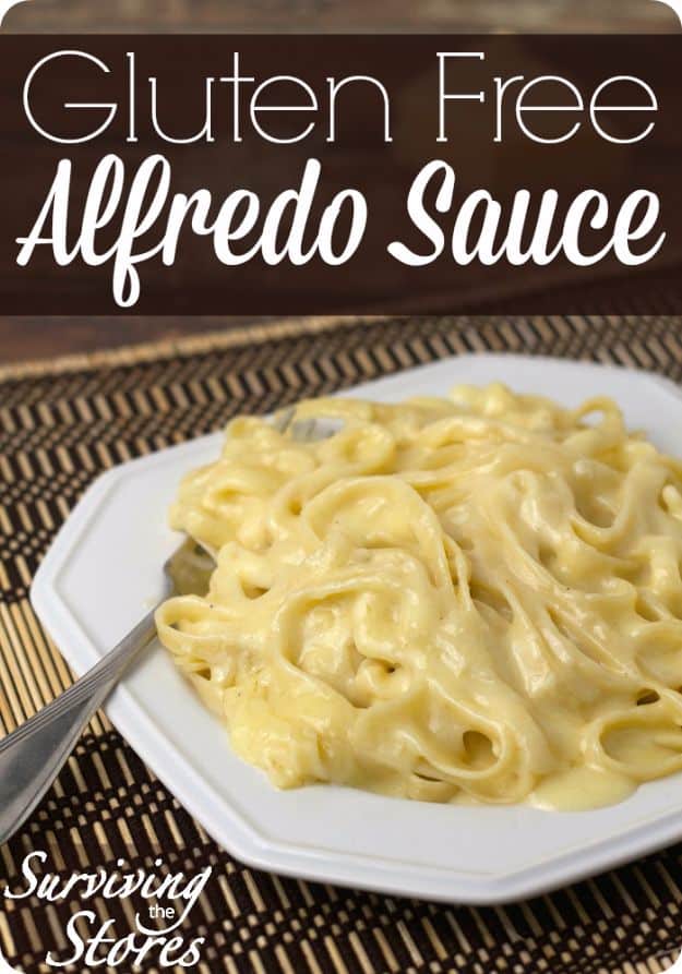 Gluten Free Recipes - Gluten Free Alfredo Sauce - Easy Vegetarian or Vegan Recipes For Dinner and For Dessert - How To Make Healthy Glutenfree Bread and Appetizers For Kids - Fun Crockpot Recipes For Breakfast While On A Budget http://diyjoy.com/gluten-free-recipes