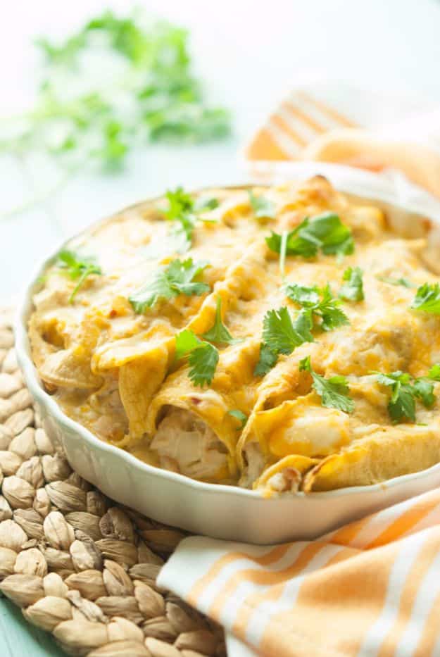Gluten Free Recipes - Gluten Free Chicken Enchiladas - Easy Vegetarian or Vegan Recipes For Dinner and For Dessert - How To Make Healthy Glutenfree Bread and Appetizers For Kids - Fun Crockpot Recipes For Breakfast While On A Budget http://diyjoy.com/gluten-free-recipes