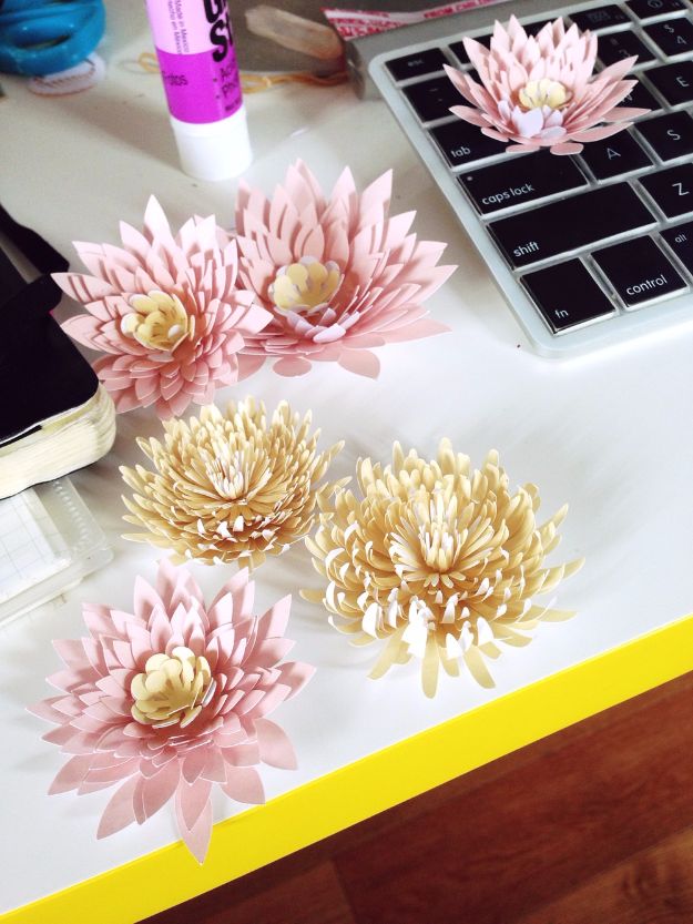 29 Easy Paper Flower Tutorials To DIY - Create To Donate