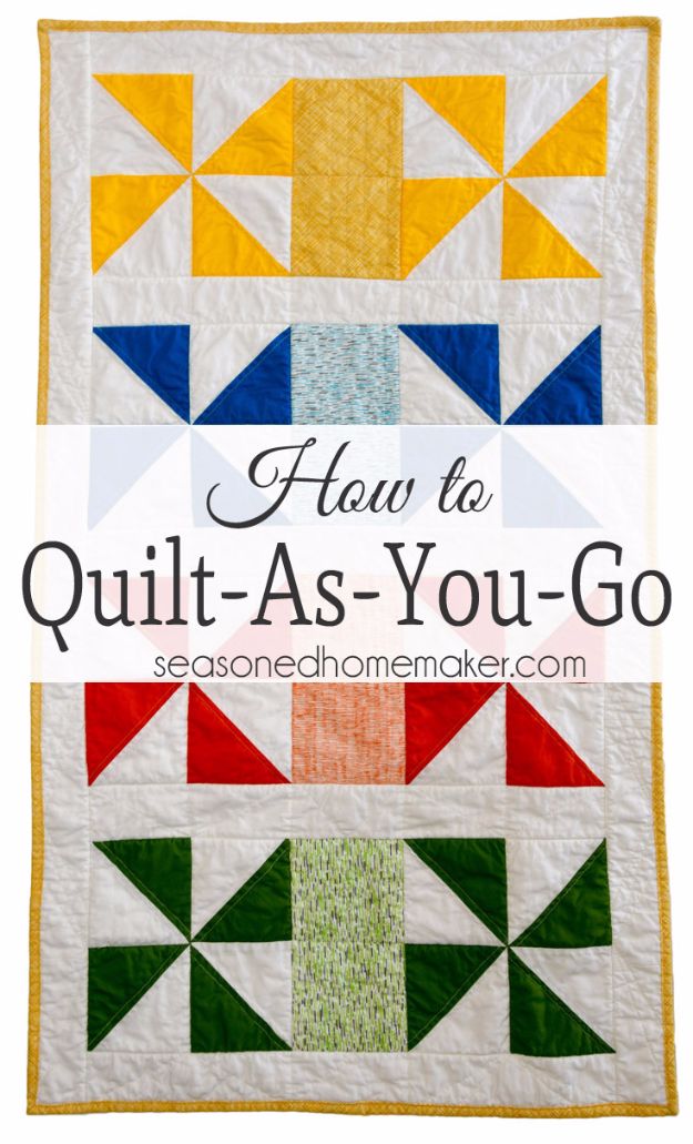 Best Quilts to Make This Weekend - Quilt As You Go - Free Quilt Patterns and Quilting Tutorials - Quilting for Beginners and Sewing Ideas - DIY Baby Quilts, Printables, New and Easy Modern Quilts, Jelly Roll, Quilt Squares, Fat Quarters and Scrap Ideas #diy #quilting #sewing