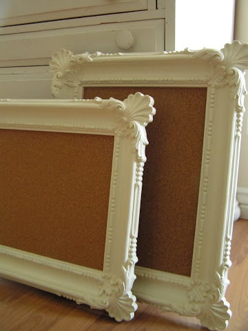 DIY Ideas With Old Picture Frames - DIY Cork Board - Cool Crafts To Make With A Repurposed Picture Frame - Cheap Do It Yourself Gifts and Home Decor on A Budget - Fun Ideas for Decorating Your House and Room 