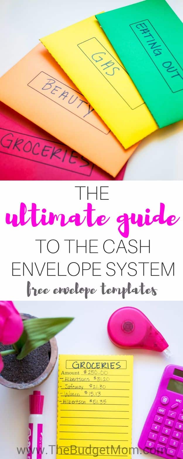 Ways to Save Money in 2018 - Cash Envelope System - Easy Money Saving Ideas and Tips for Budgeting - Cool Idea for Budget Planning and Smart Financial Advice for Beginners - Create Order, Organize and Save Cash As You Top New Years Resolution, Every Little Bit Helps You Save For That Next Vacation! http://diyjoy.com/ways-to-save-money