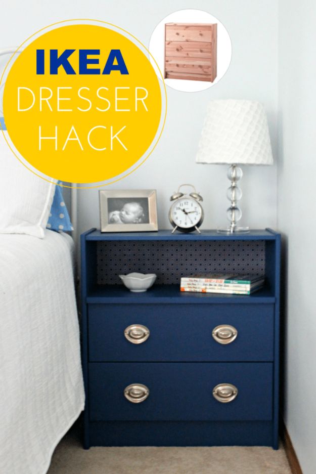IKEA Hacks For The Bedroom - IKEA Rast Dresser Hack - Best IKEA Furniture Hack Ideas for Bed, Storage, Nightstand, Closet System and Storage, Dresser, Vanity, Wall Art and Kids Rooms - Easy and Cheap DIY Projects for Affordable Room and Home Decor #ikeahacks #diydecor #bedroomdecor