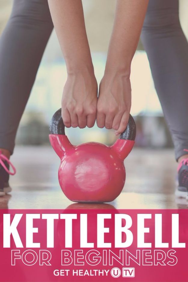 Best Exercises for 2018 - Kettlebell for Beginners - Easy At Home Exercises - Quick Exercise Tutorials to Try at Lunch Break - Ways To Get In Shape - Butt, Abs, Arms, Legs, Thighs, Tummy http://diyjoy.com/best-at-home-exercises-2018