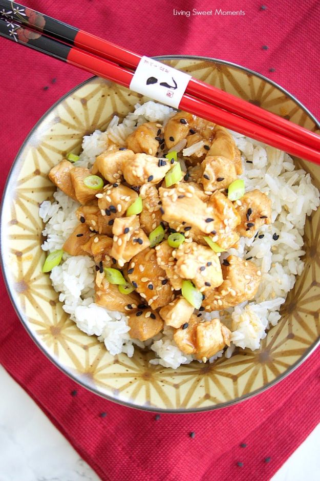 Instant Pot Recipes - Asian Sesame Instant Pot Chicken - Easy Healthy Family Recipe Ideas for Instant Pot - Chicken, Brisket, Beef, Paleo, Low Carb, Vegetarian, Pork, Keto and Vegan - Pressure Cooking and Pressure Cooker Foods - Breakfast, Lunch and Dinner Ideas work With Weight Watchers and Whole 30 Diets http://diyjoy.com/instant-pot-recipes