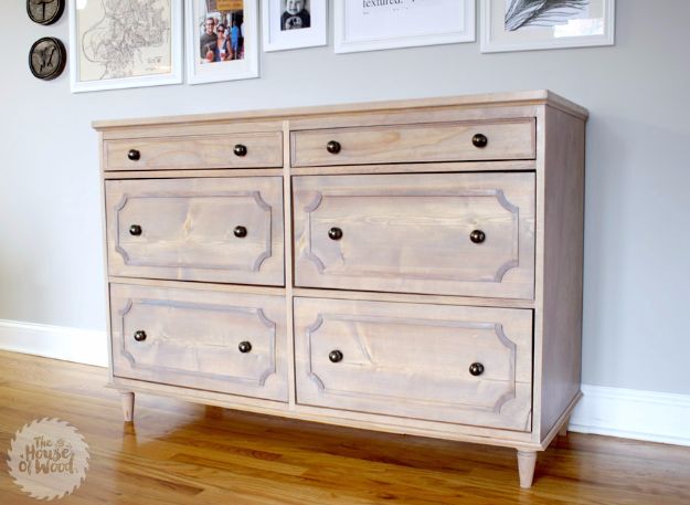 DIY Dressers - Ballard Designs-Inspired Dresser - Simple DIY Dresser Ideas - Easy Dresser Upgrades and Makeovers to Create Cool Bedroom Decor On A Budget- Do It Yourself Tutorials and Instructions for Decorating Cheap Furniture - Crafts for Women, Men and Teens http://diyjoy.com/diy-dresser-ideas