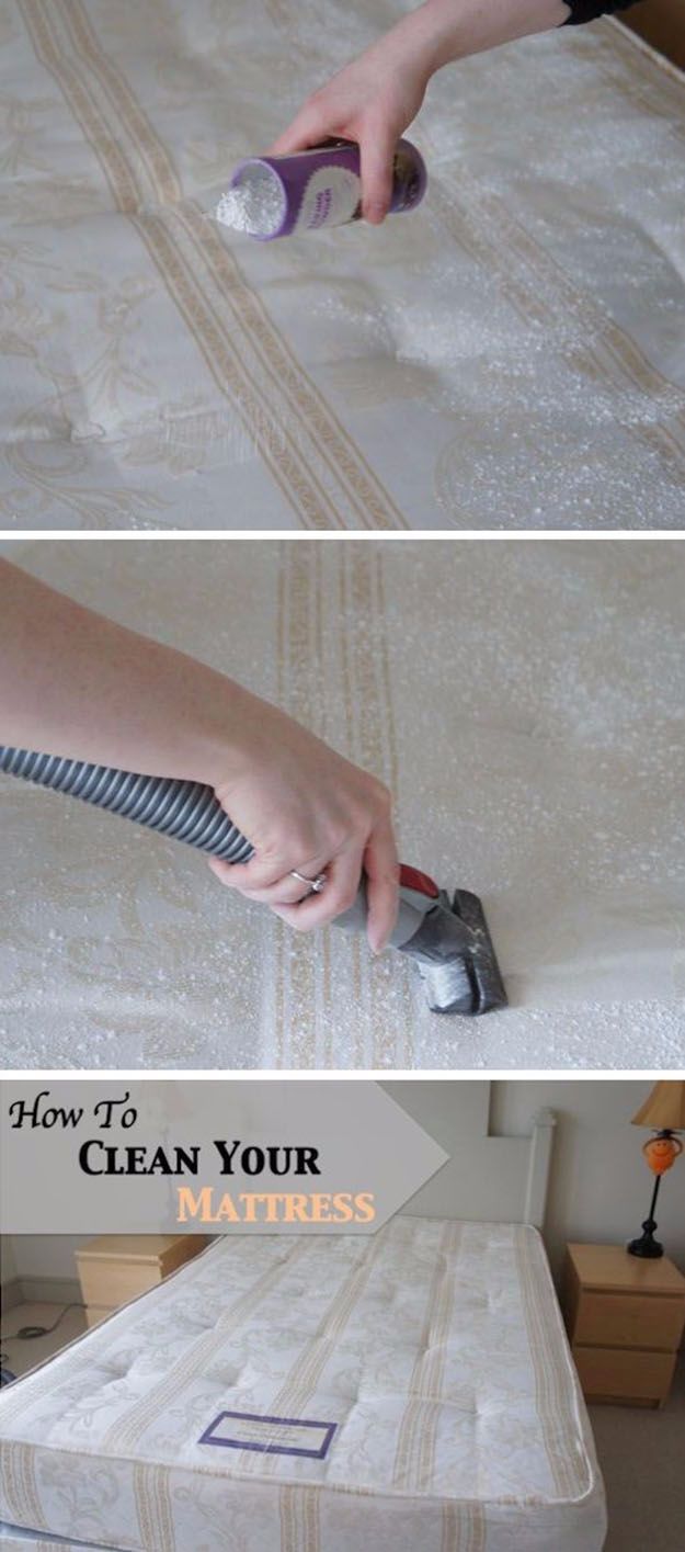 Best Spring Cleaning Ideas - Clean, Deodorize and Care For A Mattress - Easy Cleaning Tips For Home - DIY Cleaning Hacks and Product Recipes - Tips and Tricks for Cleaning the Bathroom, Kitchen, Floors and Countertops - Cheap Solutions for A Clean House #springcleaning