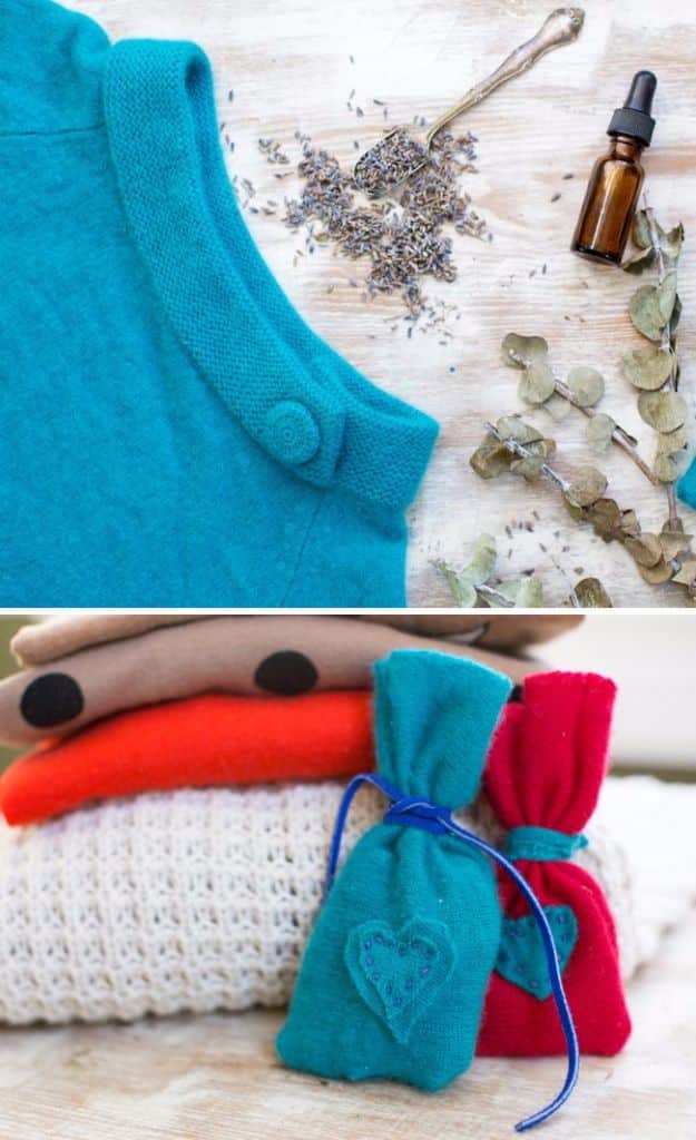 Clothes Hacks - DIY Natural Moth Sachet - DIY Fashion Ideas For Women and For Every Girl - Easy No Sew Hacks for Men's Shirts - Washing Machines Tips For Teens - How To Make Jeans For Fat People - Storage Tips and Videos for Room Decor http://diyjoy.com/diy-clothes-hacks
